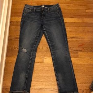 jcrew blue jeans